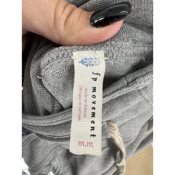 Free People Movement Women’s Gray Creekside Joggers Size Medium - Picture 3 of 6
